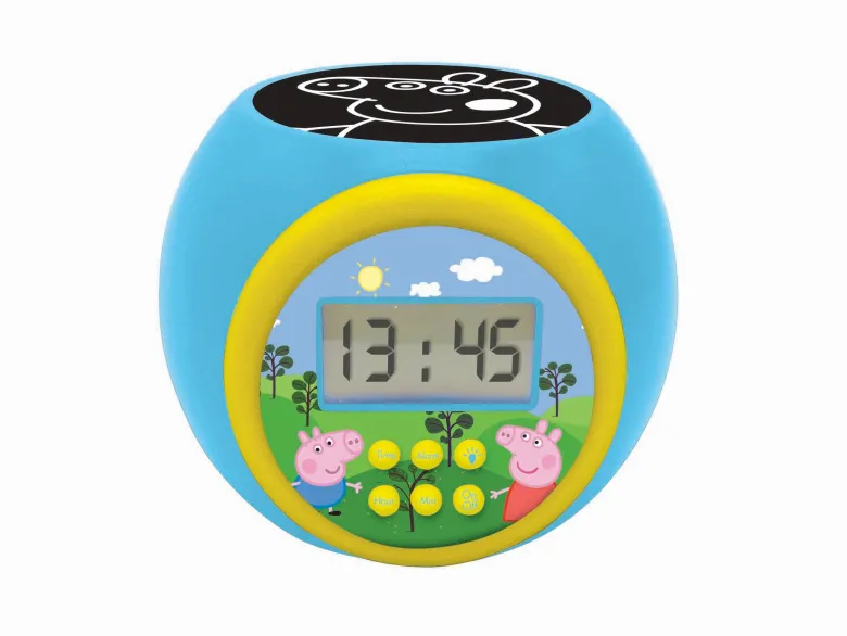 Réveil projecteur peppa pig