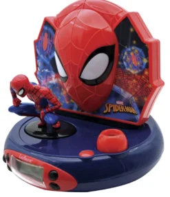 Réveil projecteur spiderman en 3d