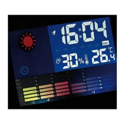 Réveil-projecteur station météo