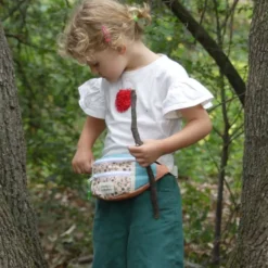 Sac banane enfant made in france -cactus