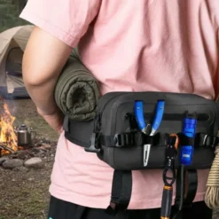 Sac banane technique imperméable - certifié ipx8 noir