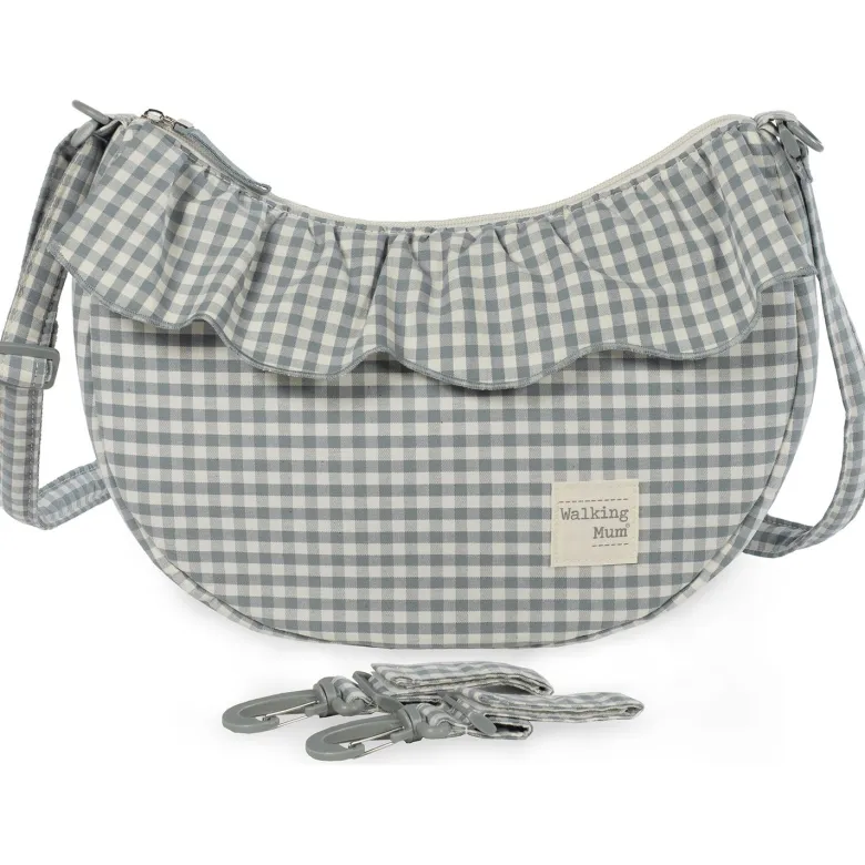 Sac bandoulière gondole praliné vichy matcha