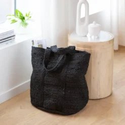 Sac à buches noir