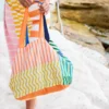 Sac cabas pliable recto verso