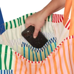 Sac cabas pliable recto verso
