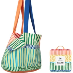 Sac cabas pliable recto verso