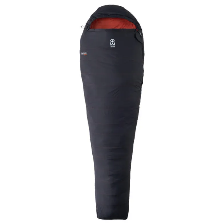 Sac de couchage duvet down300 droit noir
