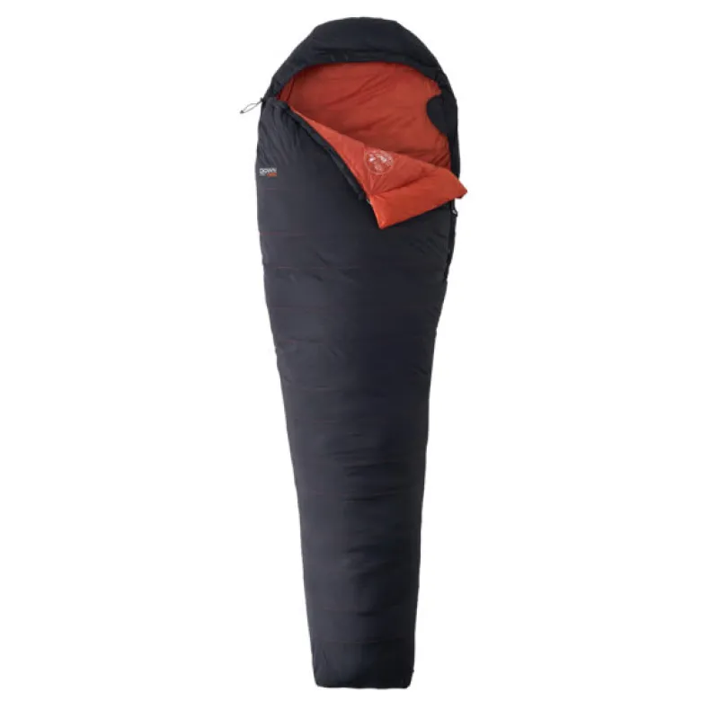 Sac de couchage duvet down300 droit noir