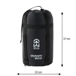 Sac de couchage duvets down 800 noir