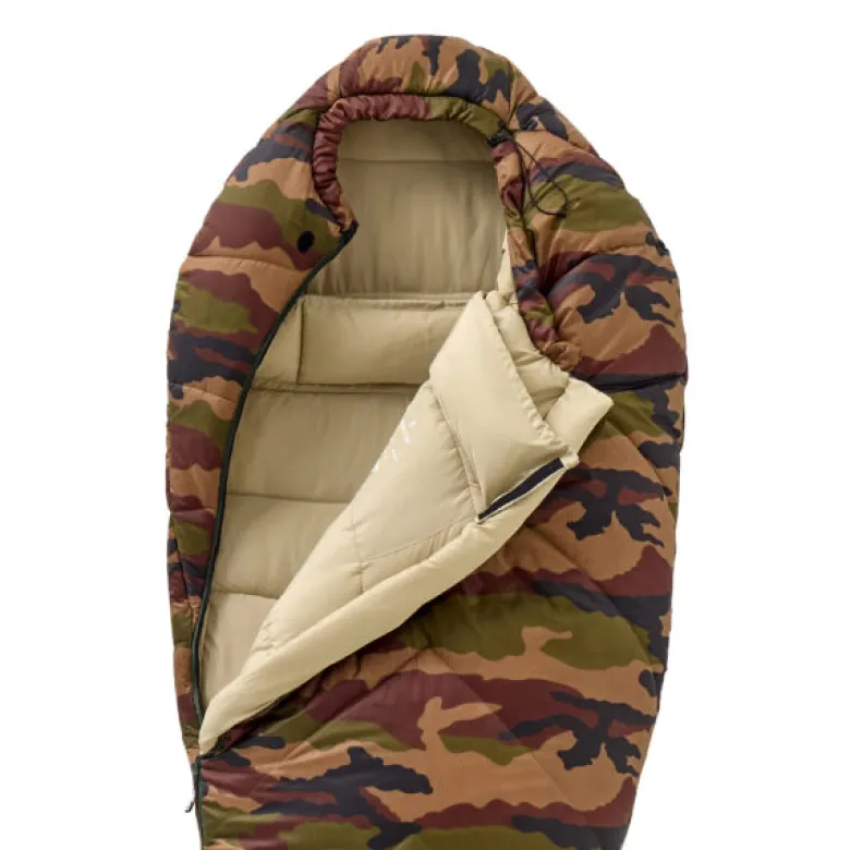 Sac de couchage expédition camouflage