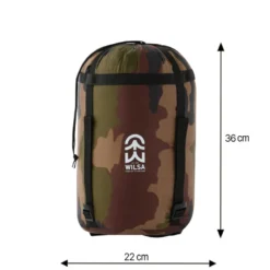 Sac de couchage expédition camouflage