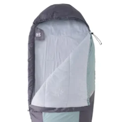 Sac de couchage light 600 gris et vert