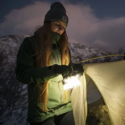Sac diffuseur lumière pour lampe frontale - éclairage bivouac - camping