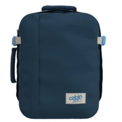 Sac à dos cabine recyclé ultra léger 28L CabinZero Bleu marine