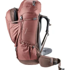 Sac à dos deuter voyager 60+10 sl bordeaux