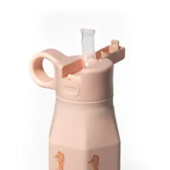 Sac à dos en matière recyclée & gourde souple - ensemble rentrée - hippocampe