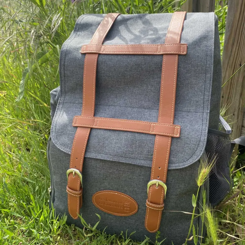 Sac à dos pique-nique escapade gris 4p