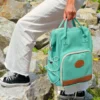 Sac à dos pique-nique turquoise 2p