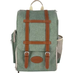 Sac à dos pique-nique vert kaki 4p