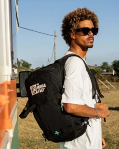 Sac à dos randonnée unisexe 30l atlas résistant et rembourré noir Noir