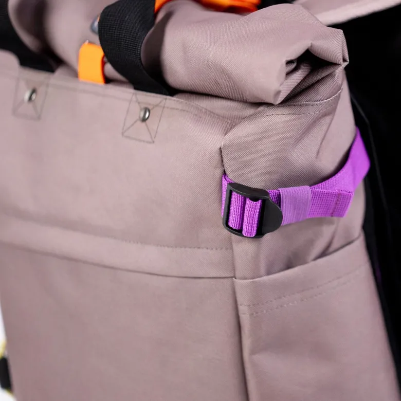 Sac à dos rolltop taupe