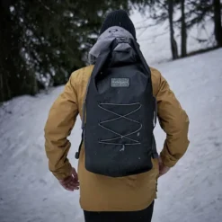 Sac à dos étanche urbain 40l pvc - indy Noir