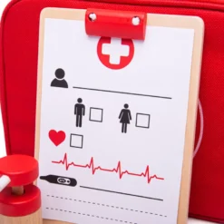 Sac et accessoires du médecin