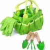 Sac et outils de jardinage pour enfants