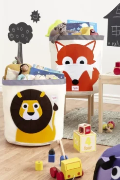 Sac à jouets lion