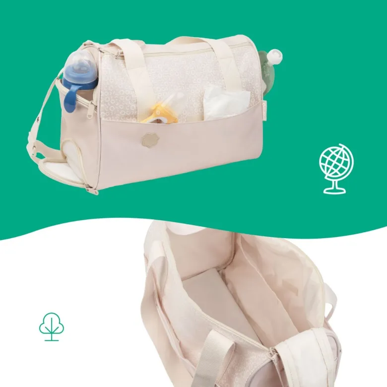 Sac à langer pocketstyle crème