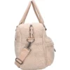 Sac à langer sherpa - 28 x 40 cm beige