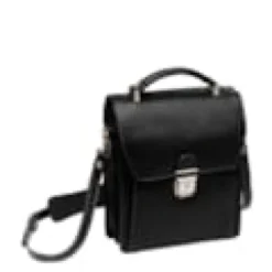Sacoche katana en cuir de vachette grainé k 69317 Noir