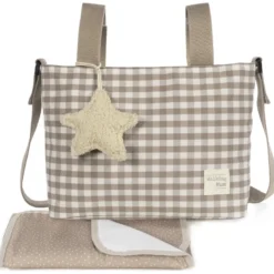 Sac à poussette crossbody caetana sand
