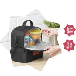 Sac repas isotherme pick&go compartiment
