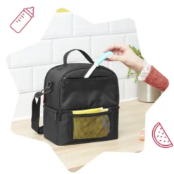 Sac repas isotherme pick&go compartiment
