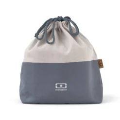 Sac repas large bleu