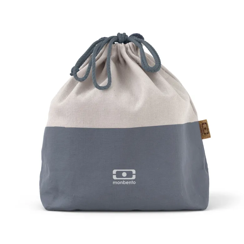 Sac repas large bleu