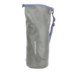 Sac tube étanche 25l fond transparent Gris