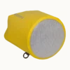 Sac tube étanche 25l fond transparent Jaune