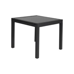 Salon de jardin lampedusa extensible textilène gris 8 pl. Aluminium anthracite