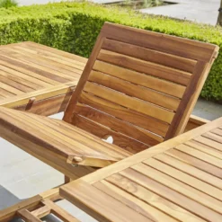 Salon jardin extensible 8à10 personnes