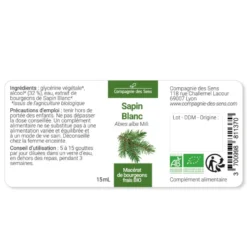 Sapin blanc macérat bourgeons bio 15ml 15