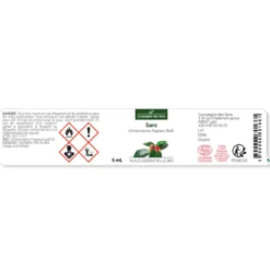 Saro (cinnamosma fragrans) - huile essentielle bio - 10ml garantie chromacert® -