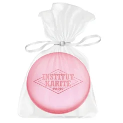 Savon macaron rose en pochon