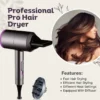 Sèche-cheveux pro ionique