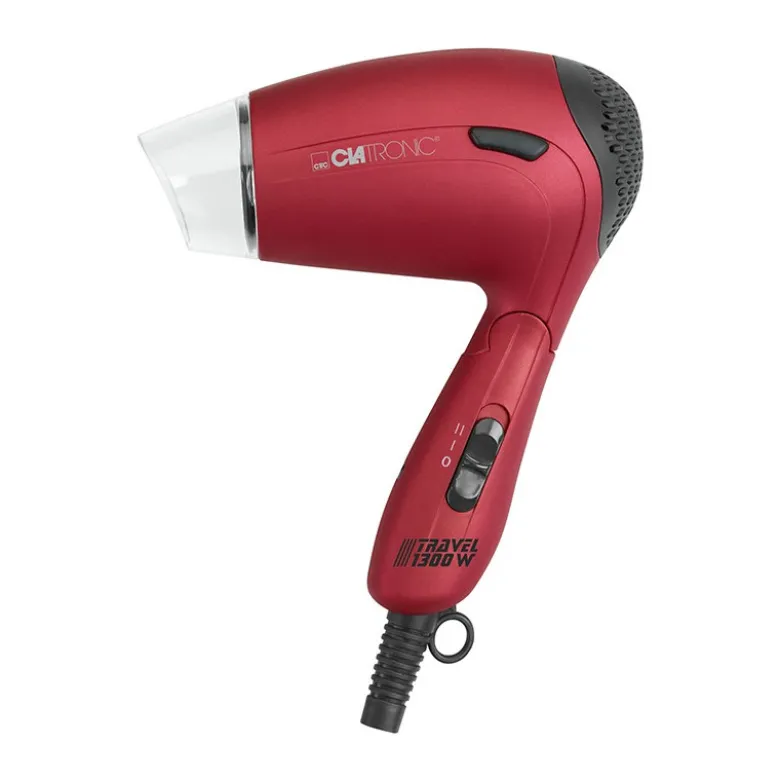 Sèche-cheveux 1200w clatronic htd 3429 rouge