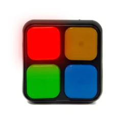 Secuency mini carré jeu de mémoire de poche avec couleurs