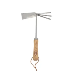 Serfouette à main double frêne 30 cm