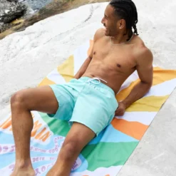 Serviette de plage microfibre Sea