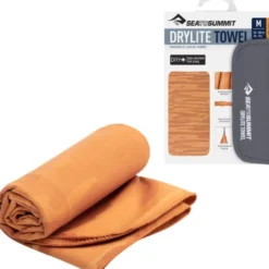 Serviette microfibre sea to summit drylite towel m 50x100 orange
